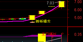 主力首板指标效果图